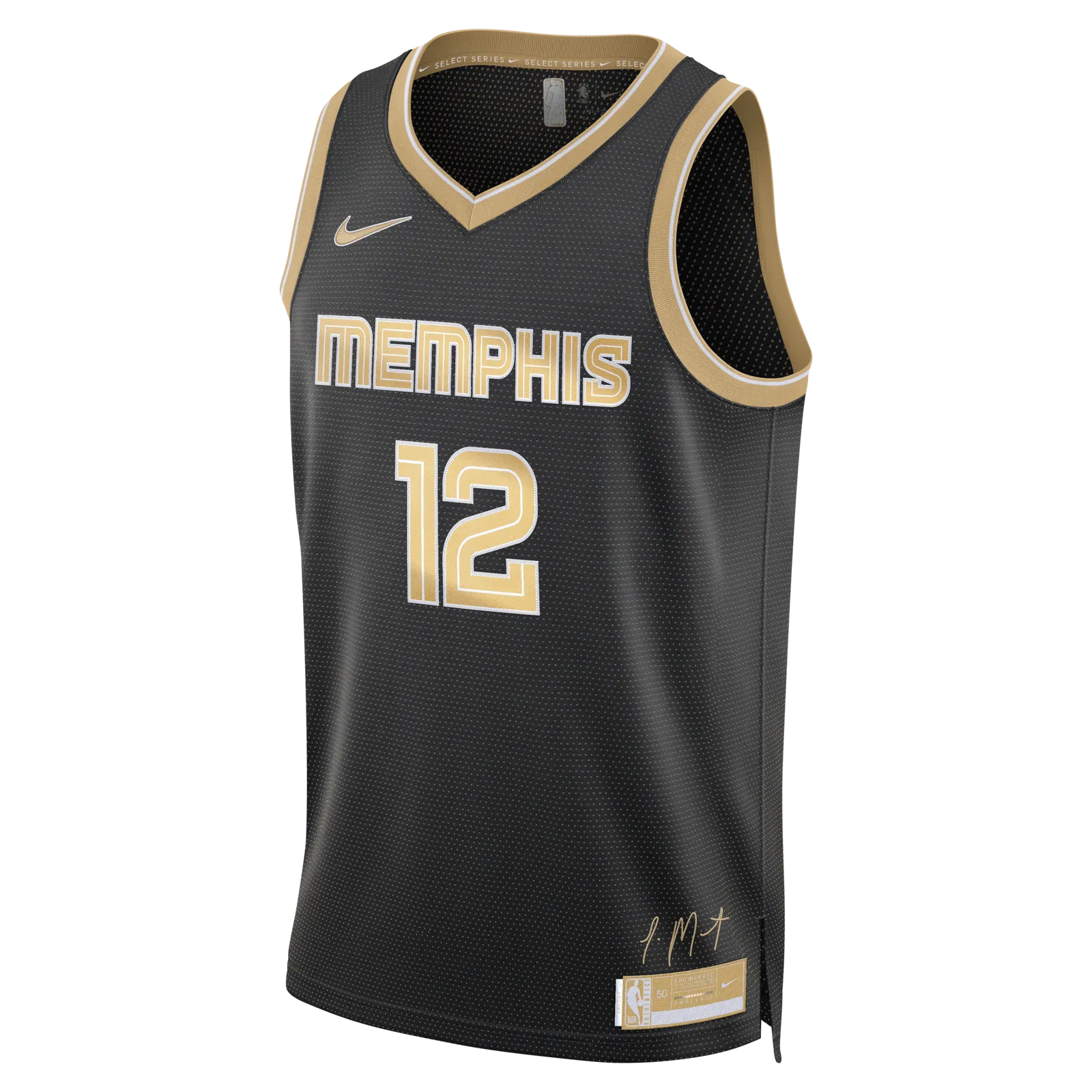 NIKE DRIFIT NBA SWINGMAN JA MORANT MEMPHIS GRIZZLIES 2024 SELECT SERIES